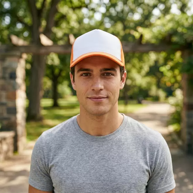 CASQUETTE PERSONNALISABLE 5 PANS 'COLORCAP DUO'