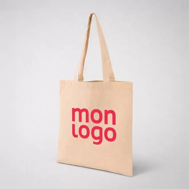 TOTE BAG PUBLICITAIRE RECYCLE 150G 'MARIETA EUROPE'