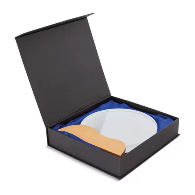 TROPHEE EN BOIS ET VERRE PERSONNALISABLE 'KAYNA QUADRI'