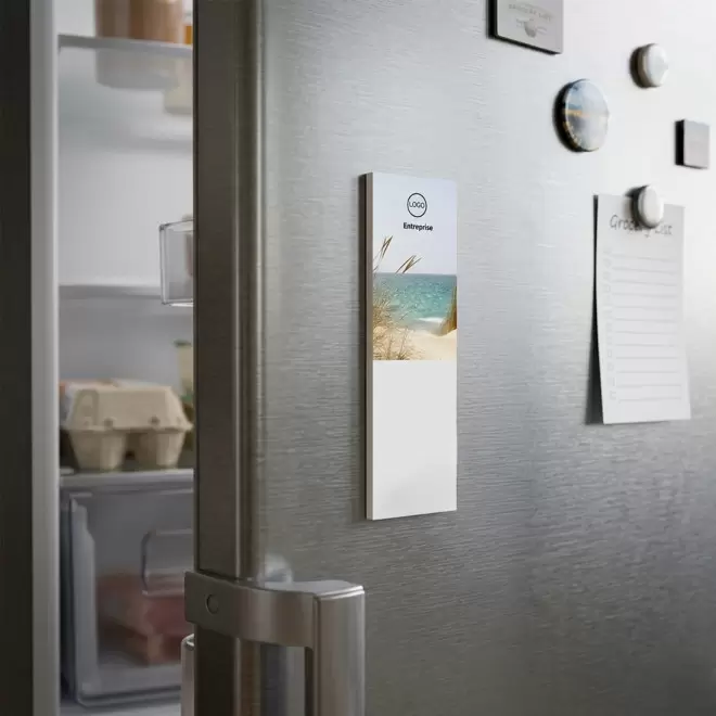 BLOC NOTES MAGNETIQUE PERSONNALISE 'MAGNETICUS QUADRI'