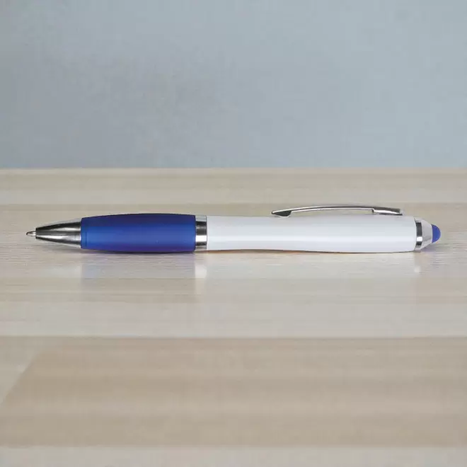 STYLO POUR ECRAN TACTILE PERSONNALISABLE 'NASH BLANCO'