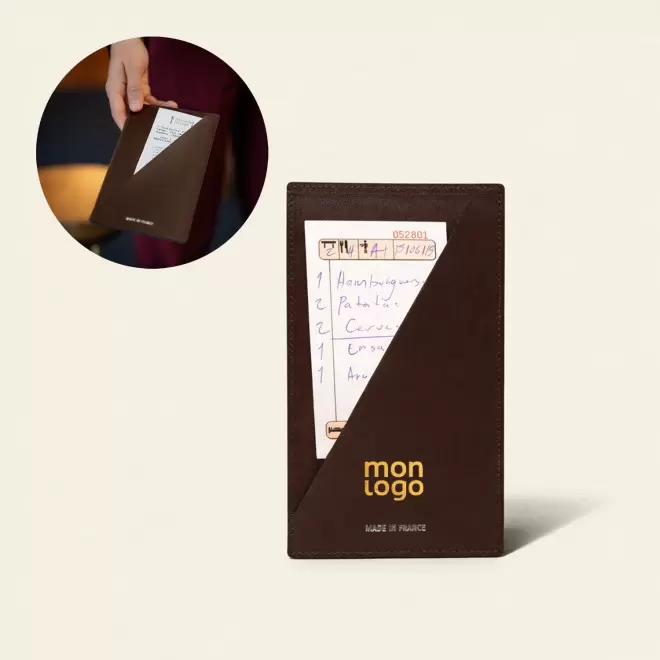 PORTE ADDITION EN CUIR PERSONNALISABLE 'LANOTE'