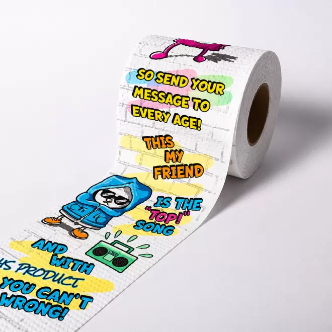 PAPIER TOILETTE SUR MESURE PERSONNALISABLE 'DIMAUX'
