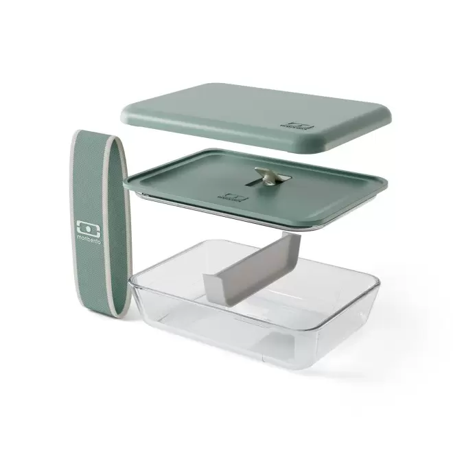 LUNCH BOX EN VERRE PYREX 600ML PERSONNALISABLE 'MB PURE'