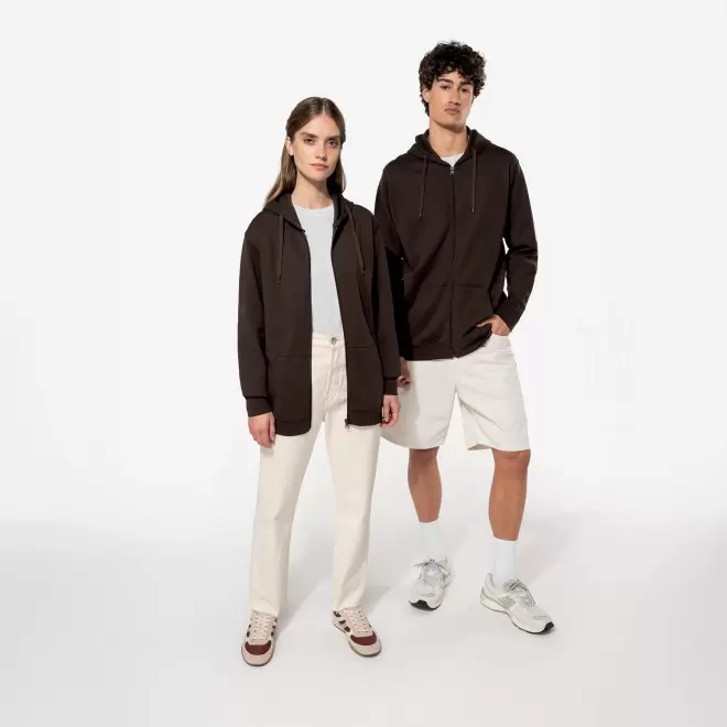 SWEAT SHIRTPERSONNALISABLE ZIPPE MIXTE 'KARIHOOD ZIPPE'