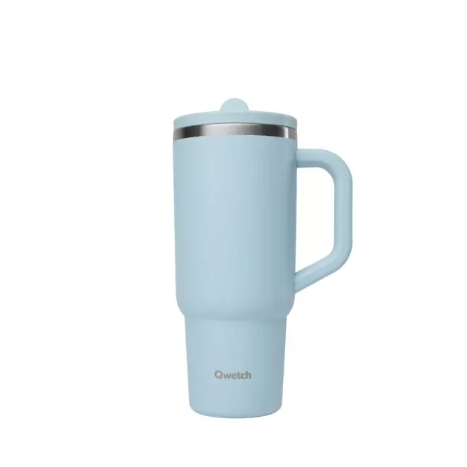 MUG ISOTHERME ETANCHE QWETCH® PERSONNALISE 'TRAVEL CUP'