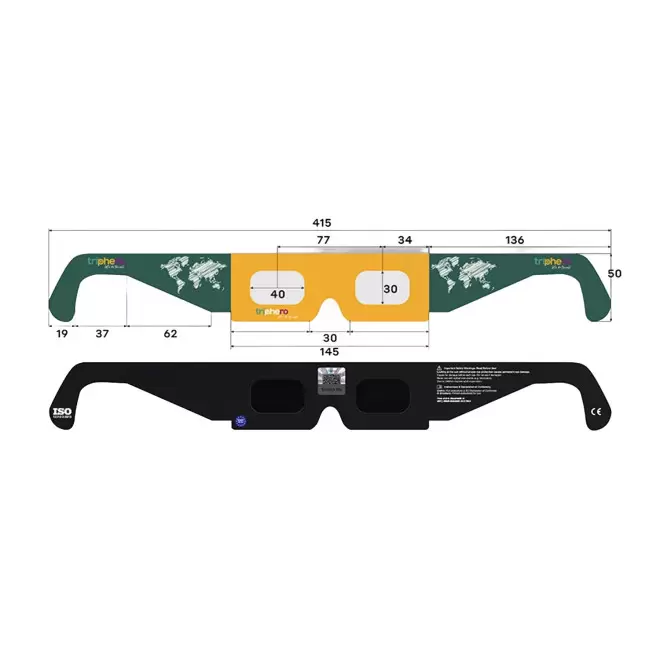 LUNETTES SPECIALES ECLIPSE PERSONNALISABLES 'BRESAM'