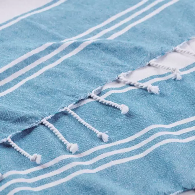 SET FOUTA SAC PERSONNALISE 'CAREO PLAGE' MARQUAGE ESAT