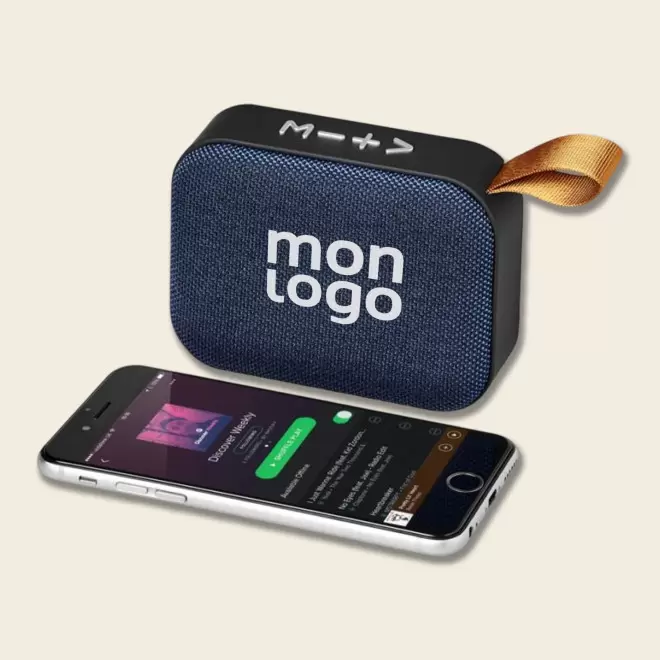 MINI ENCEINTE 3W PERSONNALISABLE 'FINOU'
