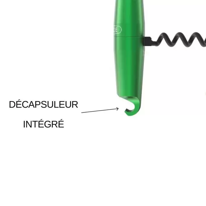 TIRE BOUCHON PERSONNALISÉ DÉCAPSULEUR LANCE® 'ELIX'