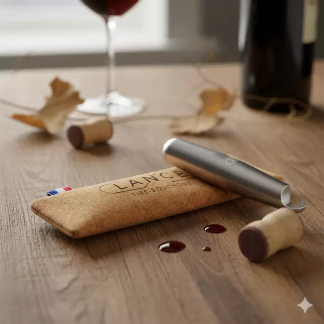 TIRE BOUCHON PERSONNALISÉ DÉCAPSULEUR LANCE® 'ELIX'