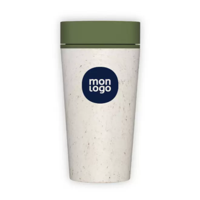 MUG PERSONNALISABLE REUTILISABLE ET DURABLE 340 mL 'BOLLI'