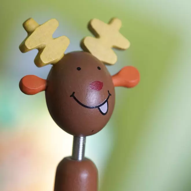 STYLO PERSONNALISÉ FIGURINE DE NOËL 'TALVI'