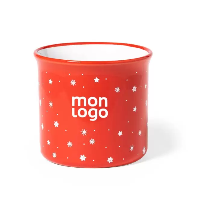 TASSE PERSONNALISÉE DE NOËL EN CÉRAMIQUE 'PUSSAR'