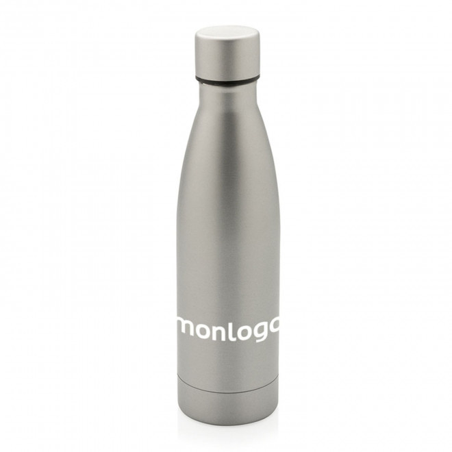 BOUTEILLE ISOTHERME PERSONNALISABLE ACIER INOXOXYDABLE 500 ML 'YOKI'