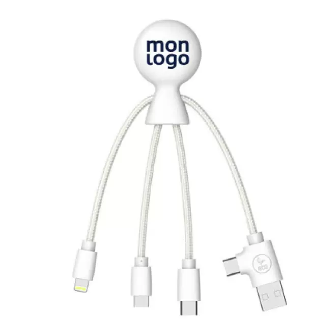 EXPRESS 72H   CÂBLE DE CHARGEMENT PERSONNALISÉ XOOPAR® 'MR BIO SMART NFC' 