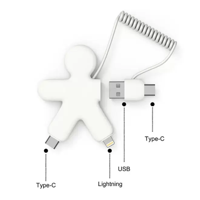 LOT 50 CÂBLES DE CHARGEMENT PUBLICITAIRES XOOPAR® 'BUDDY CABLE' EXP 72H