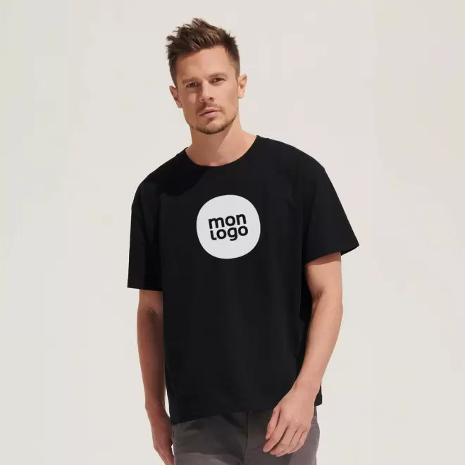TEE SHIRT OVERSIZE PERSONNALISÉ MIXTE 220 GR/M² 'LEGACY'