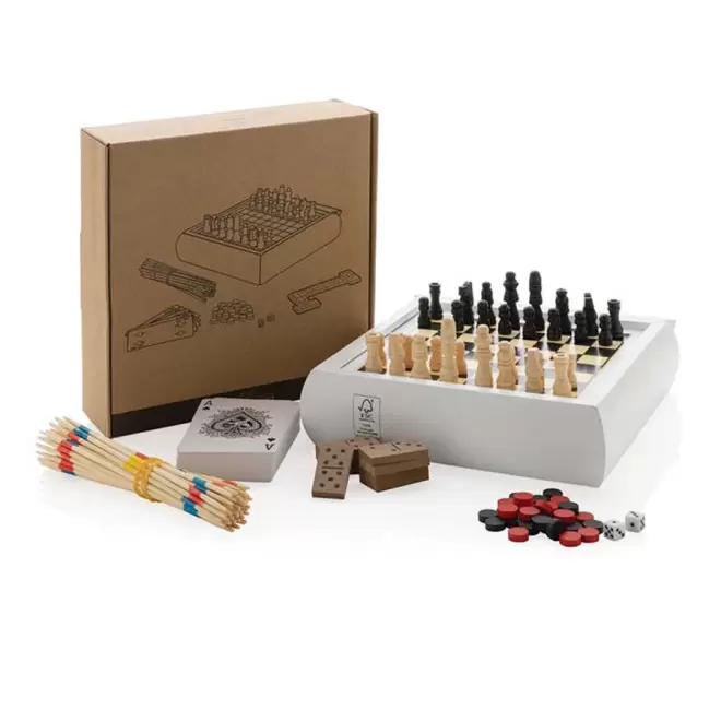 SET DE JEUX PERSONNALISABLE 5 EN 1 'KIERAN'