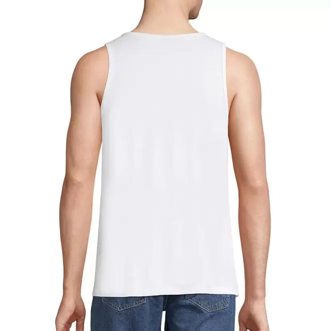 DEBARDEUR PERSONNALISE MIXTE BIO BLANC 'CRUSADER TT'