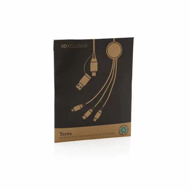 CÂBLE DE CHARGE 6 EN 1 PERSONNALISÉ 'ONTARIO LONG ECO'