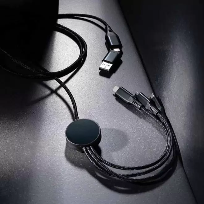 CÂBLE DE CHARGE 6 EN 1 PERSONNALISÉ 'ONTARIO LONG ECO'