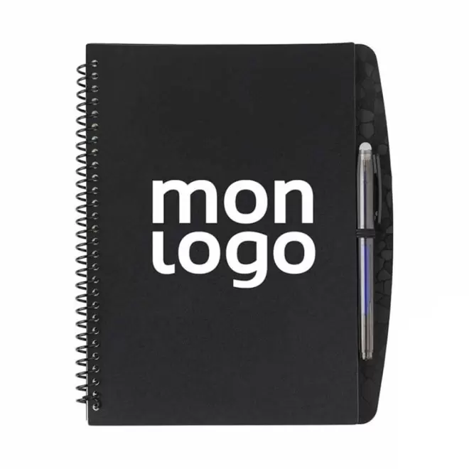 CARNET PERSONNALISÉ À SPIRALES 'RIVOLO'