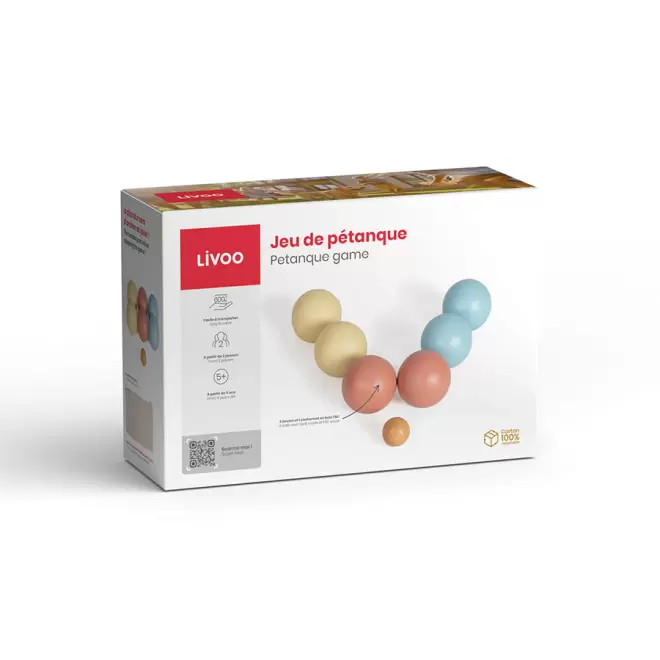 JEU DE PÉTANQUE PERSONNALISABLE 'LAFOSSEA'