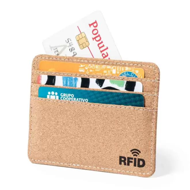 PORTE CARTES PUBLICITAIRE ANTI RFID 'QUEDA'