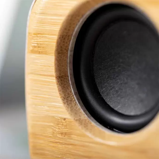 ENCEINTE PORTATIVE PERSONNALISABLE BAMBOU 3W 'PIRKO'