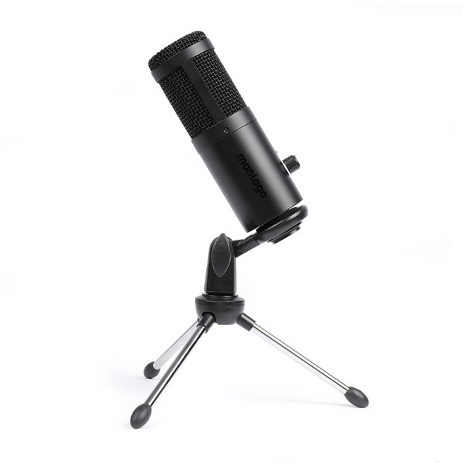 MICROPHONE PERSONNALISABLE USB PORTATIF LIVOO® 'MICROLA'