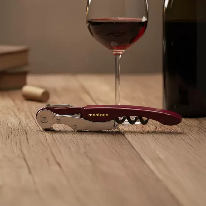 SOMMELIER ACIER PERSONNALISABLE 'ROUSSILLON COLOR EUROPE'