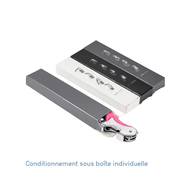 SOMMELIER ACIER PERSONNALISABLE 'ROUSSILLON COLOR EUROPE'