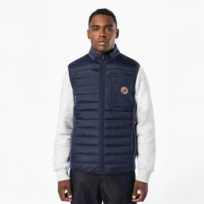 BODYWARMER HOMME BI MATIERE PERSONNALISABLE 'DUOKA'