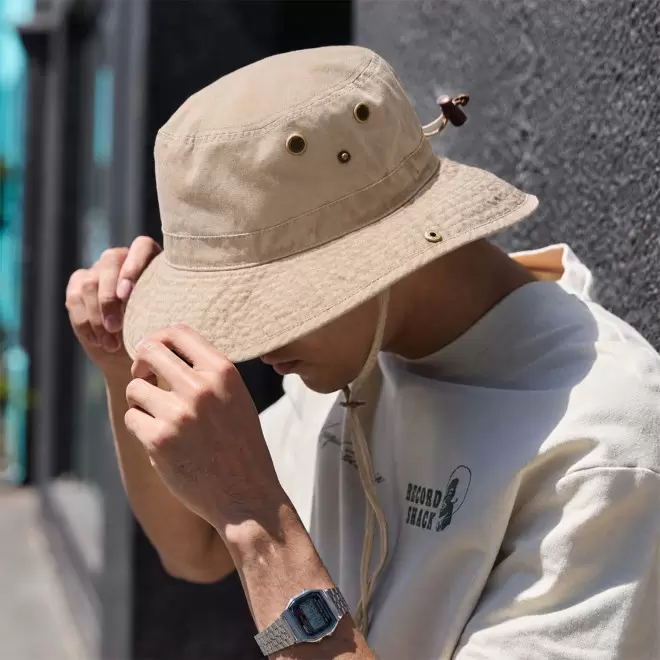 CHAPEAU BEECHFIELD PERSONNALISABLE 'OUTBACK HAT'