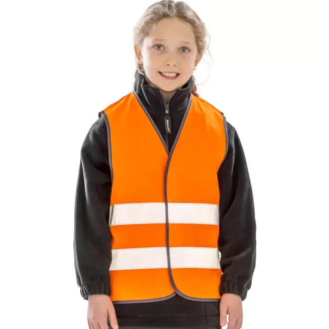 GILET PERSONNALISABLE HAUTE VISIBILITE 'ARMILLA FLUO KIDS'