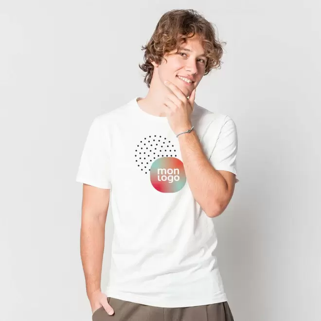 TEE SHIRT PERSONNALISABLE MIXTE 'TITALNO 180'