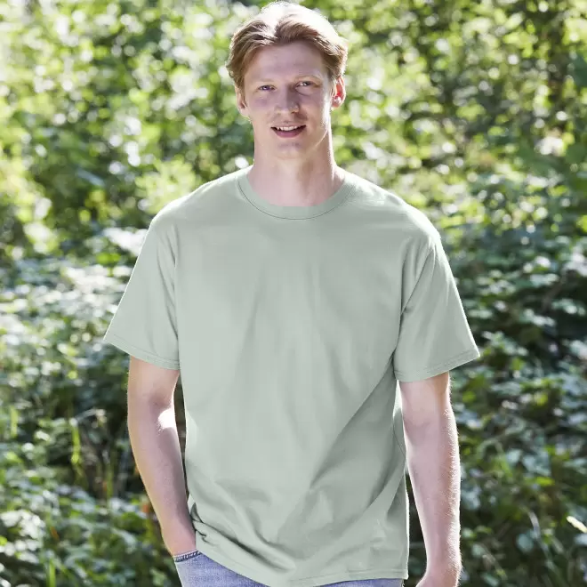 TEE SHIRT PERSONNALISABLE MIXTE COULEUR BIO 'HARBRO'