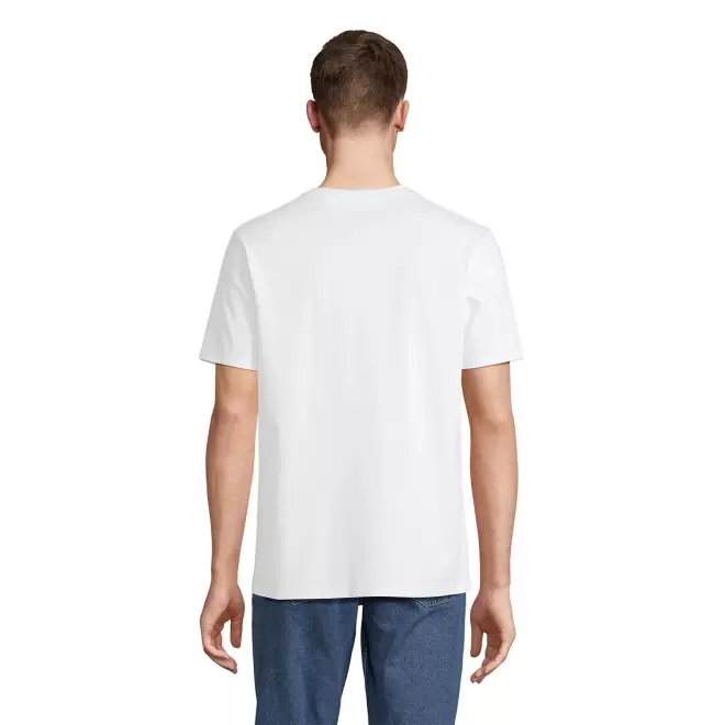 TEE SHIRT MIXTE BLANC EASYCARE PERSONNALISABLE 'LYAM'