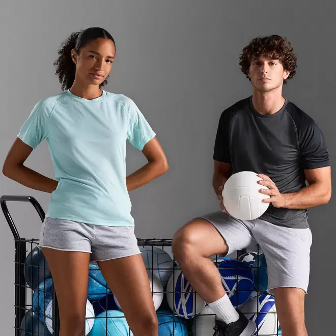 TEE SHIRT PERSONNALISABLE DE SPORT MIXTE 'VORTEX'