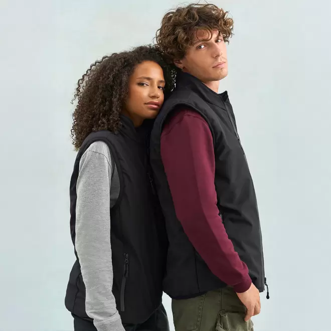 SOFTSHELL MIXTE PERSONNALISABLE 'FALCON PADDED BW'