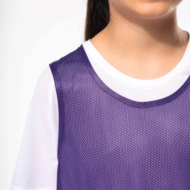 CHASUBLE DE SPORT ENFANT PERSONNALISABLE 'PROACTO'