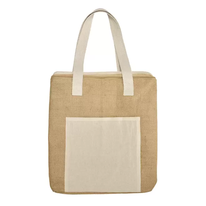 SAC ISOTHERME EN COTON JUTE PERSONNALISE 'TORONTO XL'