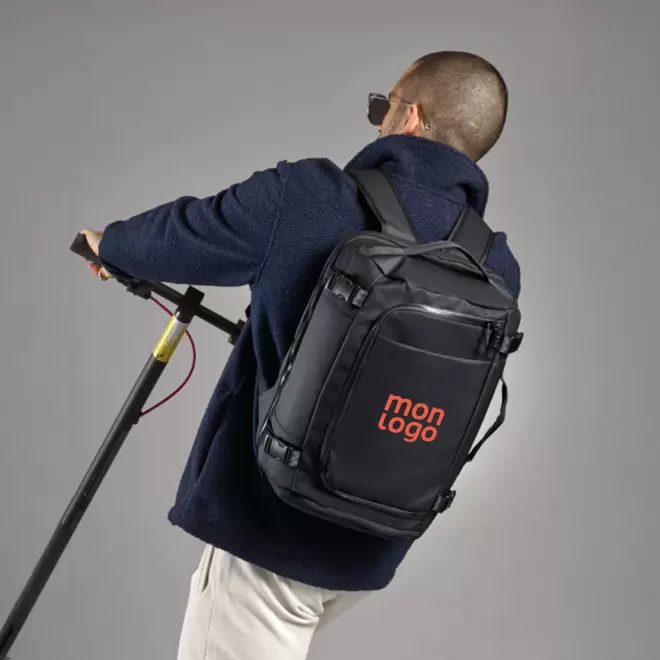 SAC A DOS CABINE MULTIFONCTION PERSONNALISE 'GLOBE'