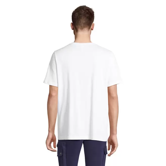 TEE SHIRT MIXTE BLANC PERSONNALISE 'TUNER'