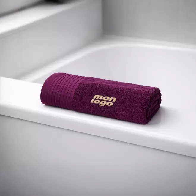 SERVIETTE PUBLICITAIRE COTON 'PUREL 50X100'