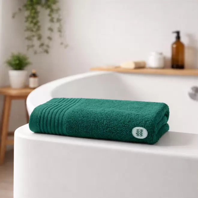 SERVIETTE PUBLICITAIRE COTON 'PUREL 70X140'