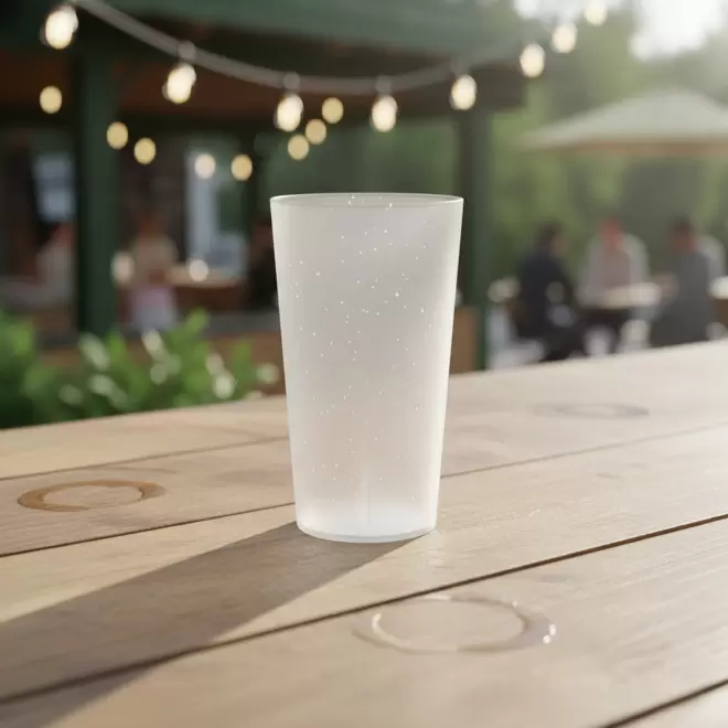 GOBELET QUADRI 30 CL PERSONNALISABLE 'CUP BUDGET'