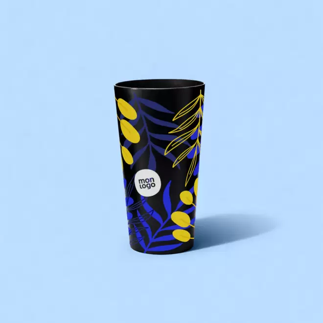 GOBELET QUADRI 56 CL PERSONNALISABLE 'CUP BUDGET COLOR'