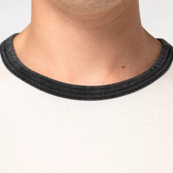 TEE SHIRT CONTRASTE HOMME PERSONNALISABLE 'RINGA'